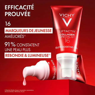 VICHY LIFTACTIV COLLAGEN SPECIALIST 16 GLOW BOOSTING GEL ECLAT 50ML