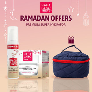 HADA LABO TOKYO PACK PREMIUM CRÈME DE NUIT + LOTION INTENSE 7XHA = TROUSSE OFFERTE