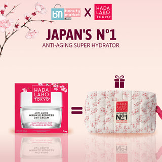 Hada Labo Tokyo Crème Anti-Âge Réductrice des Rides Jour 50 ml = Trousse offerte