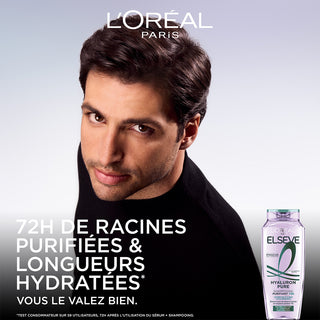 Elseve hyaluron pure shampooing purifiant 72h 200ml