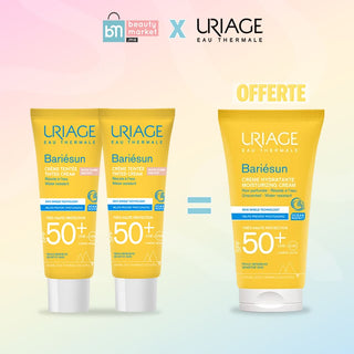 URIAGE BARIÉSUN CRÈME SPF50+TEINTE CLAIREE *2 = CREME SOLAIRE OFFERTE