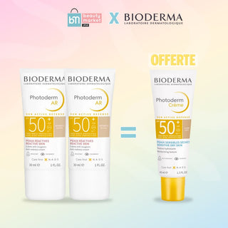 Bioderma PACK Photoderm AR Spf 50+ 30 Ml *2 = CRÈME TEINTE CLAIRE SPF50+ OFFERTE