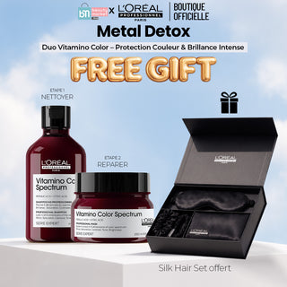 L'Oréal Professionnel Vitamino Color Spectrum Shampooing 300ml + Masque 250ml = Silk Hair Set offert