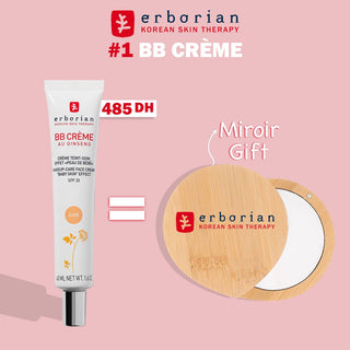 Erborian BB Crème au Ginseng SPF20 40 ML = Miroir offert