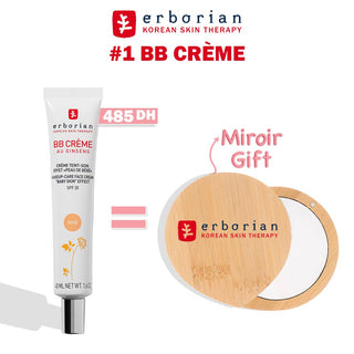 Erborian BB Crème au Ginseng SPF20 40 ML = Miroir offert