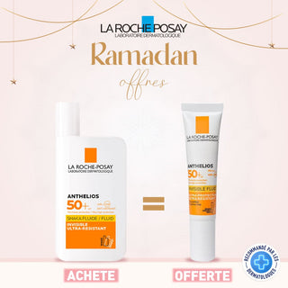 La Roche-Posay anthelios shaka fluide UVMUNE 400+ SPF50 = anthelios shaka 15 ml OFFERT