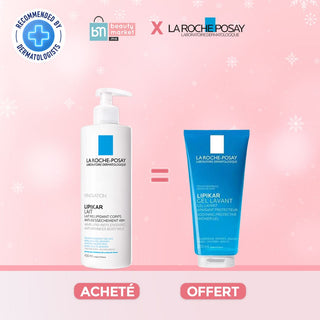 La Roche-Posay Lipikar Lait – 400 ml = Gel lavant offert