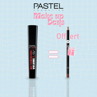 Pastel Multidimensional Volume & Curl Mascara = Crayon Yeux - Brown Offert