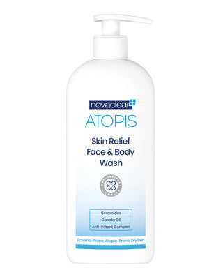 Novaclear Atopis Skin Relief Face and Body Wash 500ml
