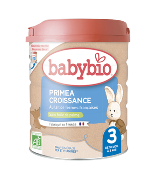 BABYBIO – LAIT BIO INFANTILE CROISSANCE 3 POUR BEBE DE 10 A 36 MOIS