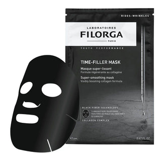 Filorga Time-Filler Mask Sachet 20 ml, masque visage anti-rides lissant en sachet, BeautyMarket parapharmacie Maroc.