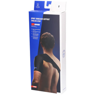 Thuasne Epaulière Sport Néoprène Noir Taille L