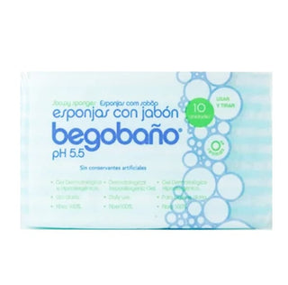 BEGOBANO EPONGE SAVONNEUSE 10 UNITES