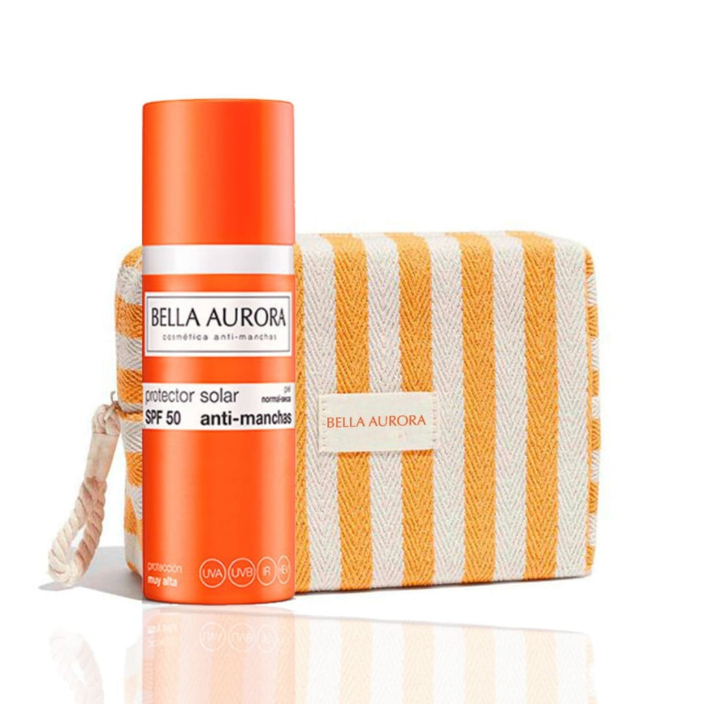 Bella Aurora écran solaire anti-taches SPF50+ Peau Normale et Sèche 50ml =  Trousse Offerte