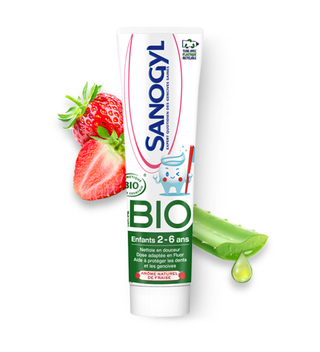 SANOGYL DENTIFRICE BIO ENFANTS 2-6 ANS