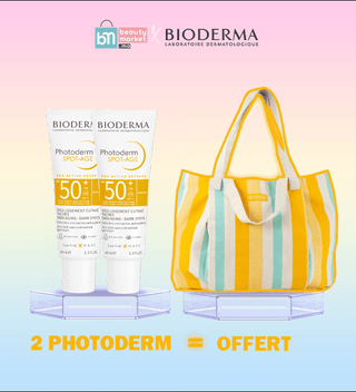 BIODERMA PACK PHOTODERM SPOT AGE SPF50+GEL CREME 40ML *2 *2 = Fluide max 10 ML + Trousse offerts