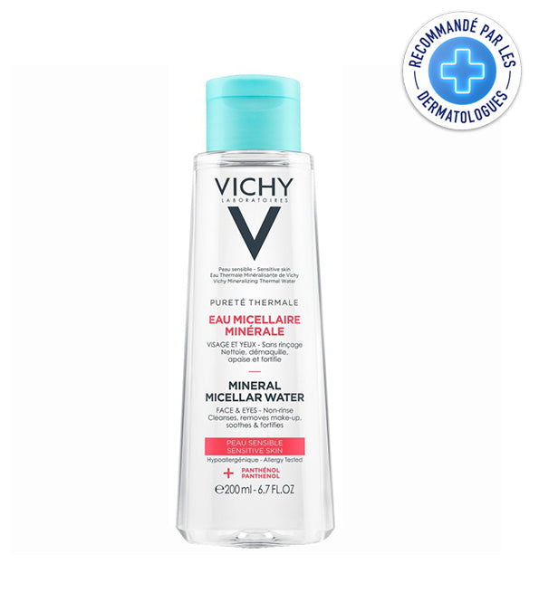 Vichy – Pureté Thermale Eau micellaire minérale peau sensible – 200 ml