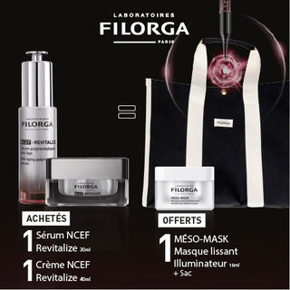 FILORGA NCEF-REVITALIZE SERUM 30ml + Crème NCFF Revitalise 40ml