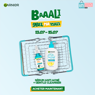 Garnier Serum Anti Acne 30ML + Fast Clear Gentel Cleanser 250ML