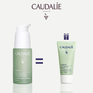 CAUDALIE VINOPURE serum infusion anti inperfections 30ml = Gelee Nettoyante 30 ml Offert