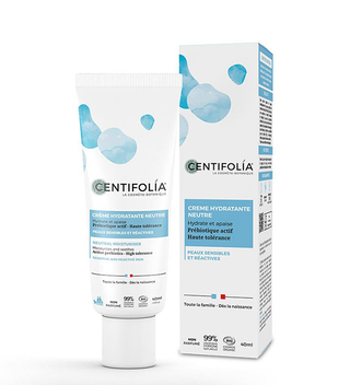 CENTIFOLIA Crème HYDRATANTE NEUTRE prebiotics visage 40ml