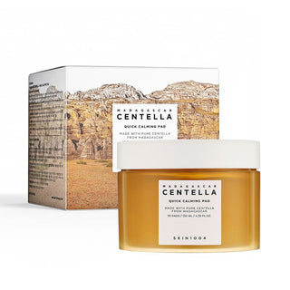 SKIN1004 Madagascar Centella Quick Calming Pad 70 Pads – disques apaisants et hydratants à la Centella Asiatica et acide hyaluronique disponibles en parapharmacie au Maroc