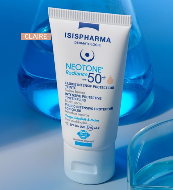 ISISPHARMA NEOTONE RADIANCE SPF 50+ TEINT CLAIRE – beautymarket.maroc