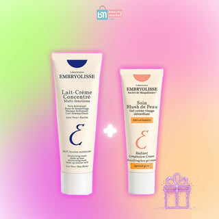 EMBRYOLISSE Pack Lait-Crème Concentré 75ML + Soin Blush de Peau 30ML