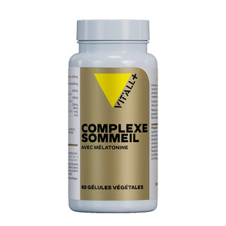 VIT'ALL + COMPLEXE SOMMEIL AVEC MÉLATONINE 100 CAPSULES