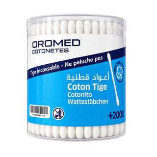 OROMED COTON TIGE 200 PIECES