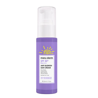 MARUDERM SPF50+ PA++++ CREME SOLAIRE ANTI BLEMISH 50ML – Protection & Peau Uniforme