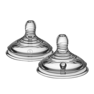 Tommee Tippee - Pack 2 tétines débit lent