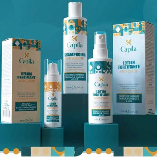 Capila Shampoing 200ml+ Lotion 125ml+ Serum 30ml Pack Anti-Chute