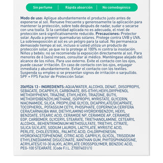 Cerave Fluide Invisible Toucher Sec SPF50+ | Peau Normale à grasses | Tendance acnéique | 50ml