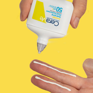 Cerave Fluide Hydratant Invisible SPF50 | Peau Normale à Sèche | 50ml