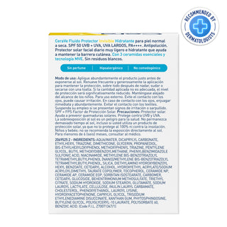 Cerave Fluide Hydratant Invisible SPF50 | Peau Normale à Sèche | 50ml