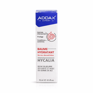 ADDAX HYCALIA BAUME HYDRATANT LEVRES DESSECHEES 15ml