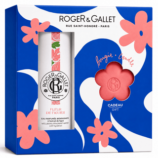 Roger&Gallet Fleur de Figuier Coffret Eau Parfumée 100 ml = Bougie Offerte