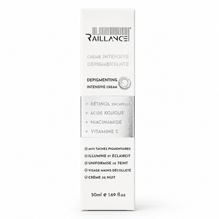 Raillance Crème Dépigmentante Intensive 50 ml – Soin de Nuit Anti-Taches