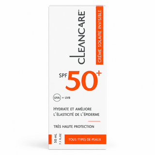 CleanCare Crème Solaire Invisible SPF50+ 50ml