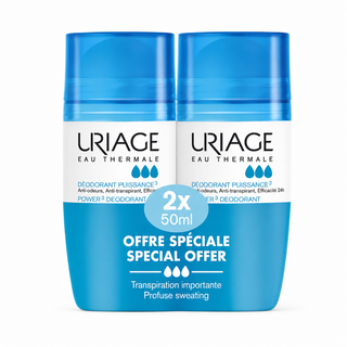 Uriage Offre Déodorant Puissance3 50ml x2