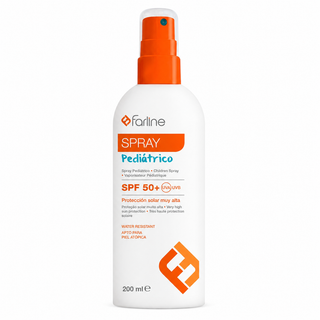 Farline Spray Solaire Pédiatrique SPF 50+ Très Haute Protection – 200 ml