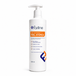 FARLINE Gel de Bain Peau Atopique 500 ml