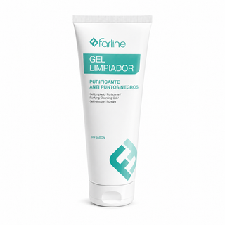 FARLINE Gel Nettoyant Purifiant Anti Points Noirs 200ML