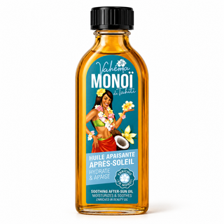 Vahéma Monoï de Tahiti  Huile Apaisante Après-Soleil 100ml