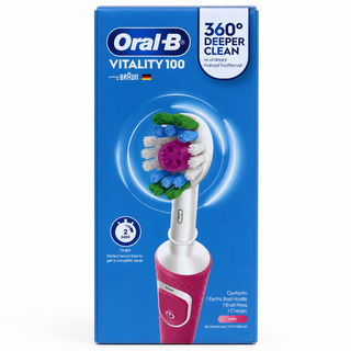ORAL B VITALITY 100 BROSSE A DENTS ROSE