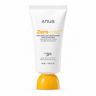 Zero-Cast Moisturizing Finish Sunscreen - Crème solaire hydratante SPF50