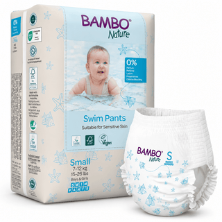 Bambo Nature Couches de Piscine Swim Pants Taille S 7–12 kg – 12 unités