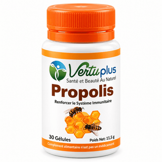 VERTUPLUS Propolis – 30 Gélules