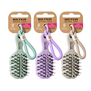 Beter Mini Brosse Porte-Clé Natural Fiber – Référence 03401